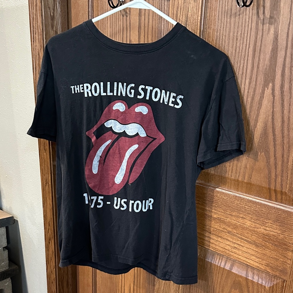 Black Rolling Stones Tour T-Shirt
